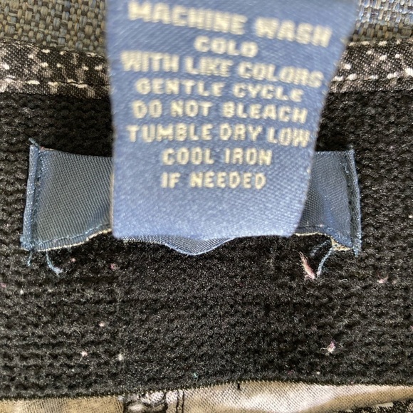 VERVE blues printed  straight leg w/ stretch Size 12 - Picture 8 of 12